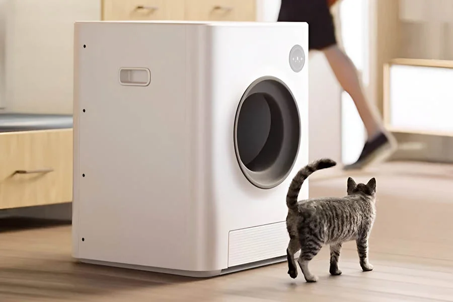 automatic litter box for large cats